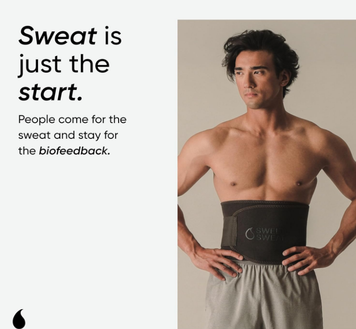 BodyLabs Sweat Belt - Hot Body Shaper Belly Fat Burner For Men & Women